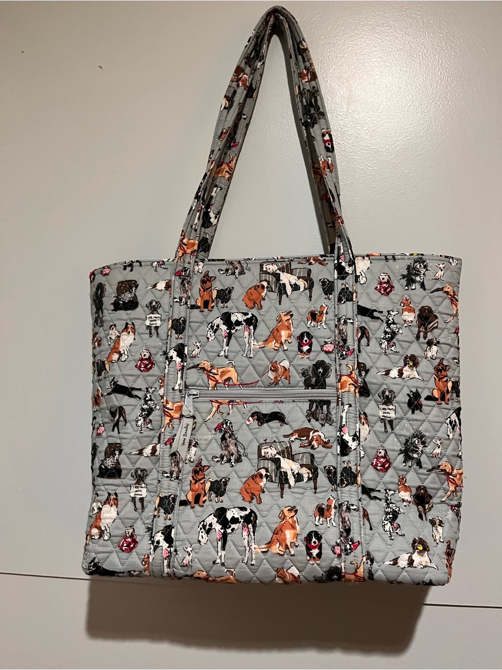 Vera Bradley BEST IN SHOW TOTE Large Shoulder Bag Retired